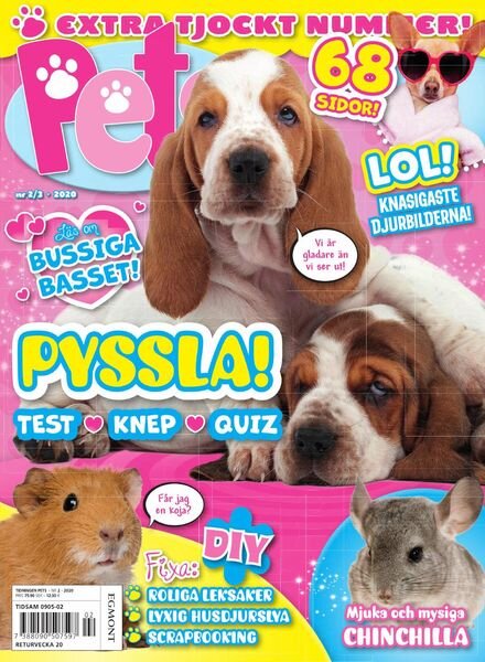 Pets Sverige – mars 2020 Cover