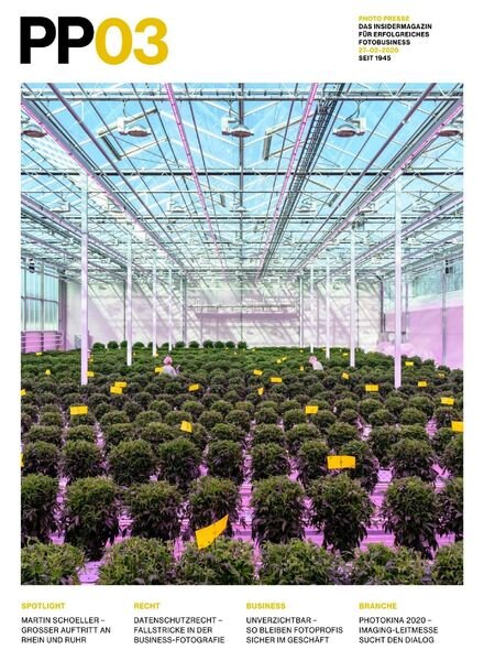 Photo Presse – Nr.3 2020 Cover