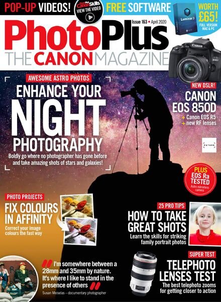 PhotoPlus The Canon Magazine – April 2020 Cover