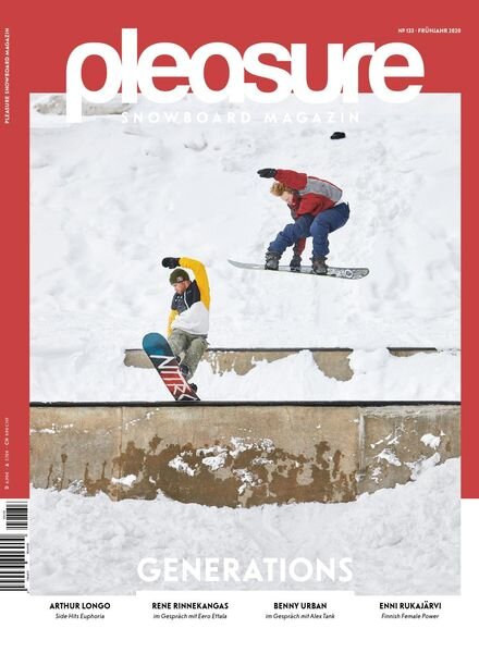 Pleasure Snowboard Magazin – Marz 2020 Cover