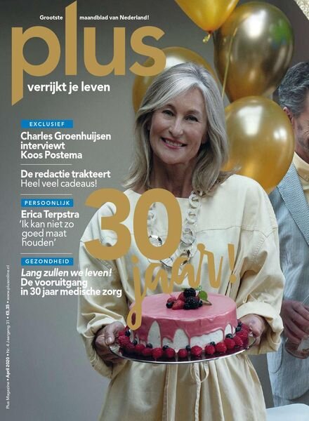 Plus Magazine Netherlands – April 2020 Cover