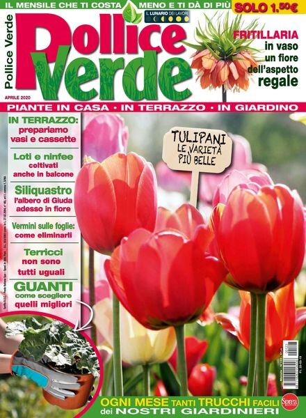 Pollice Verde – Aprile 2020 Cover