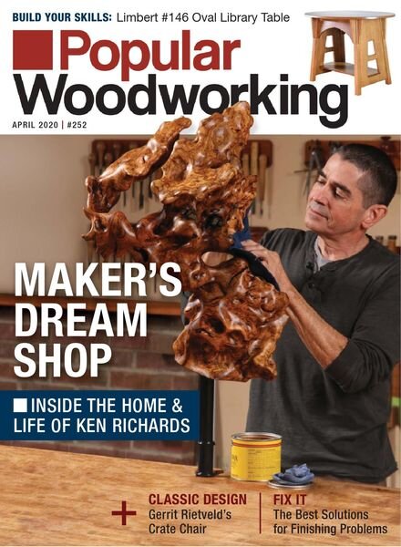 Popular Woodworking – April 2020 Cover