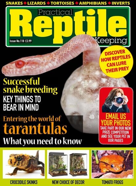 Practical Reptile Keeping – Issue 118 – September 2019 Cover