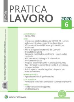 Pratica Lavoro – 14 Marzo 2020