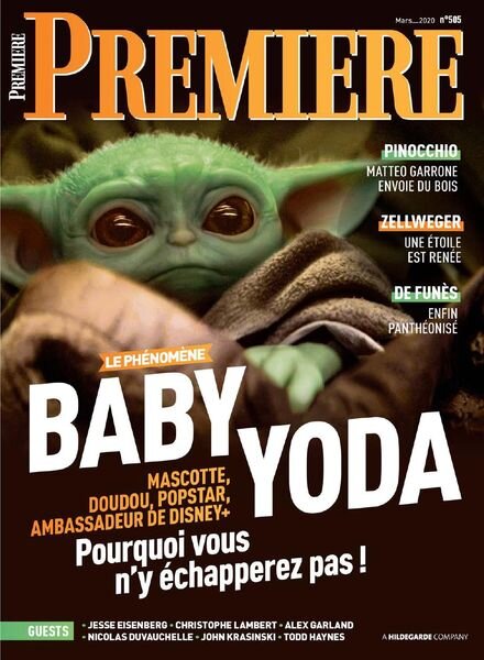 Premiere – fevrier 2020 Cover