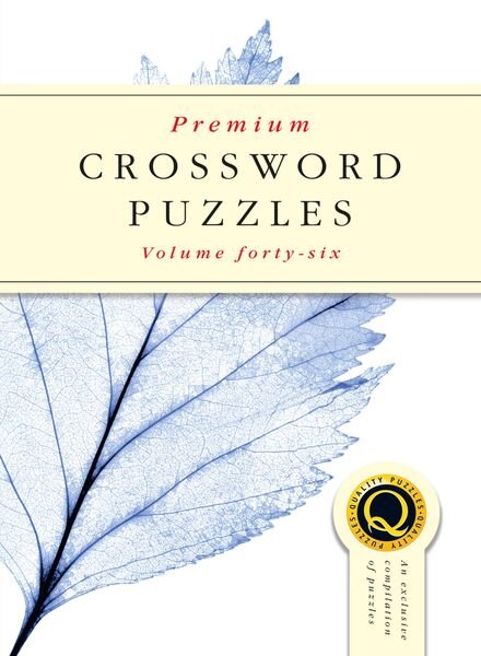 Premium Crossword Puzzles – Issue 46 – September 2018 Cover