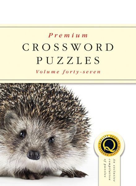 Premium Crossword Puzzles – Issue 47 – October 2018 Cover