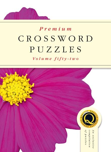 Premium Crossword Puzzles – Issue 52 – March 2019 Cover