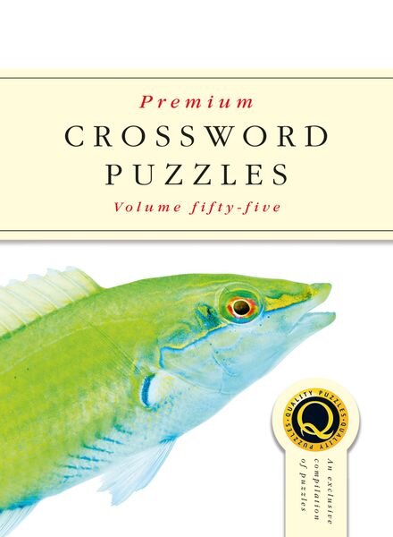 Premium Crossword Puzzles – Issue 55 – June 2019 Cover