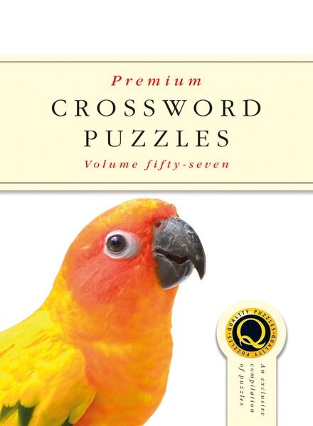 Premium Crossword Puzzles – Issue 57 – July 2019 Cover