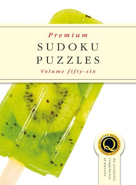 Premium Sudoku Puzzles – Issue 56 – July 2019 Cover