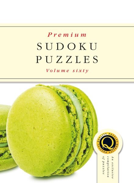 Premium Sudoku Puzzles – Issue 60 – October 2019 Cover
