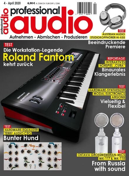 Professional Audio – April 2020 Cover