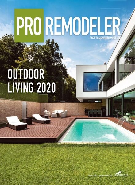 Professional Remodeler – March 2020 Cover