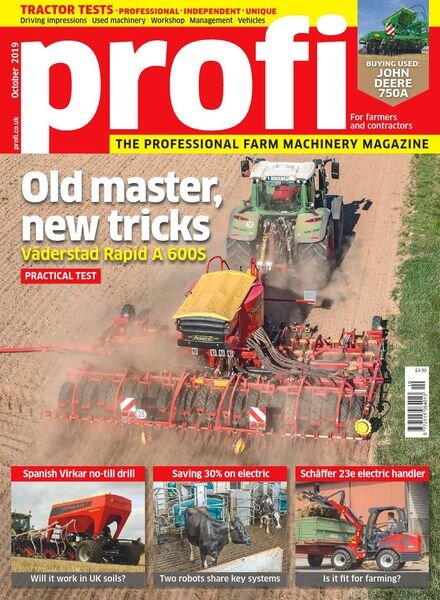 Profi International – October 2019 Cover