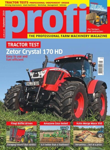 Profi International – September 2019 Cover