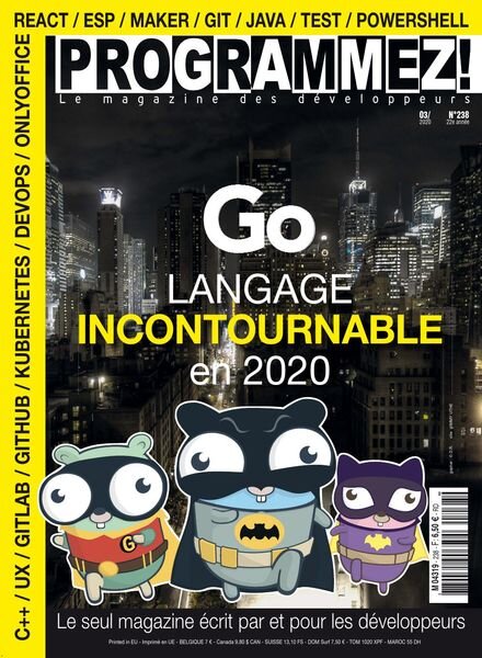 Programmez! – fevrier 2020 Cover