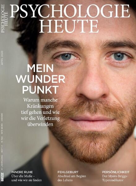 Psychologie Heute – April 2020 Cover