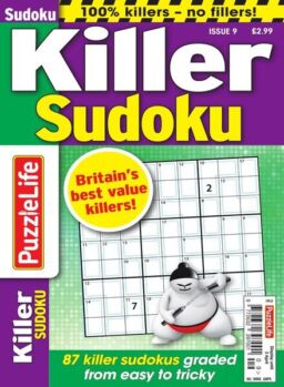 PuzzleLife Killer Sudoku – Issue 9 – March 2020