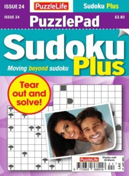 PuzzleLife PuzzlePad Sudoku Plus – Issue 24 – February 2020