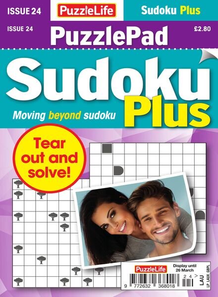 PuzzleLife PuzzlePad Sudoku Plus – Issue 24 – February 2020 Cover