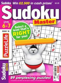 PuzzleLife Sudoku Master – Issue 18 – March 2020