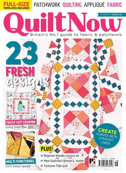 Quilt Now – Issue 48 – April 2018 Cover