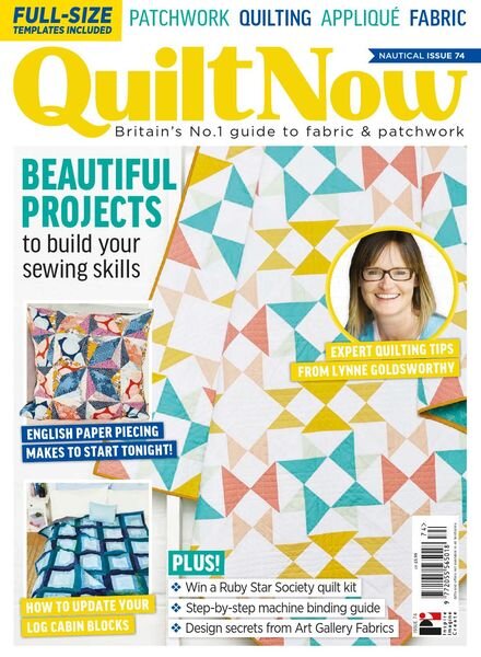 Quilt Now – Issue 74 – February 2020 Cover