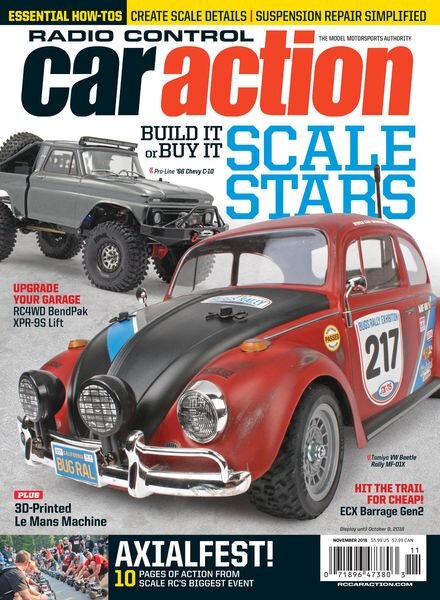 Radio Control Car Action – November 2018 Cover