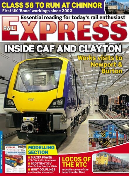 Rail Express – April 2020 Cover