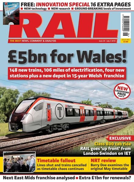 Rail – Issue 855 – June 20, 2018 Cover
