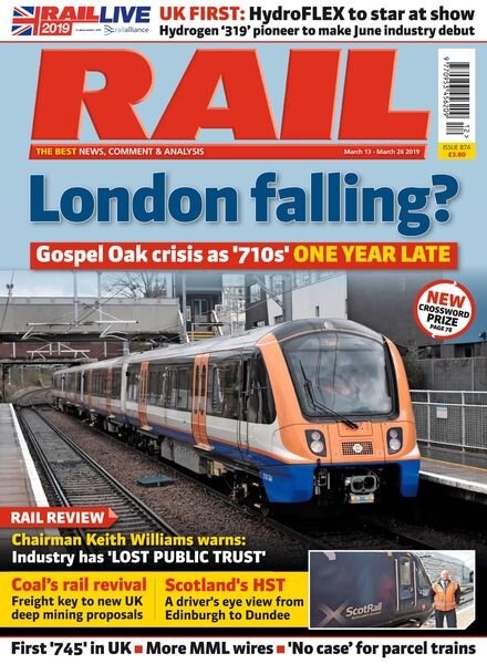 Rail – Issue 874 – March 13, 2019 Cover