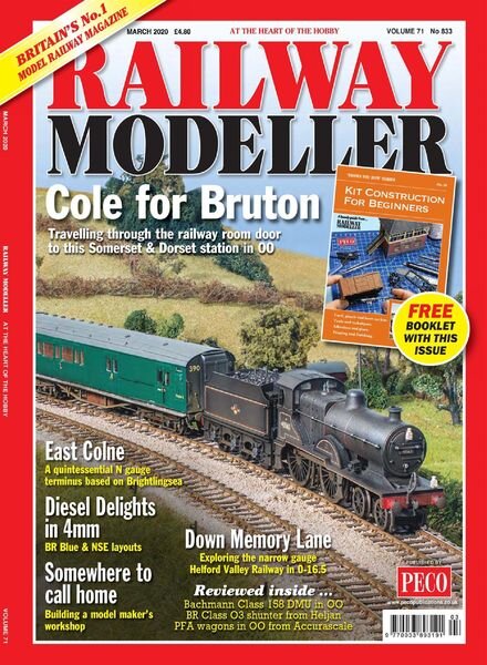 Railway Modeller – Issue 833 – March 2020 Cover
