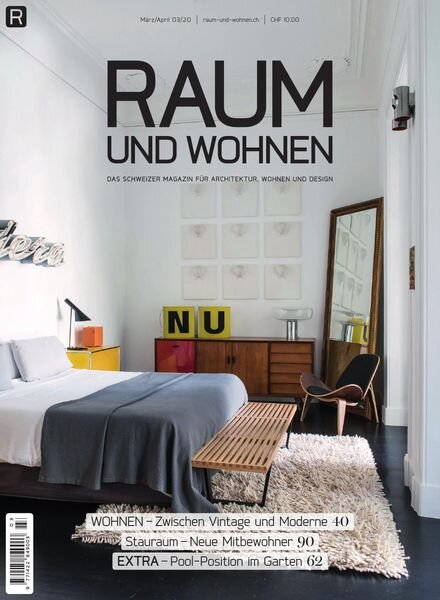 Raum und Wohnen – Marz 2020 Cover
