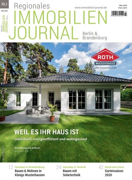 Regionales Immobilien Journal Berlin & Brandenburg – Marz 2020 Cover