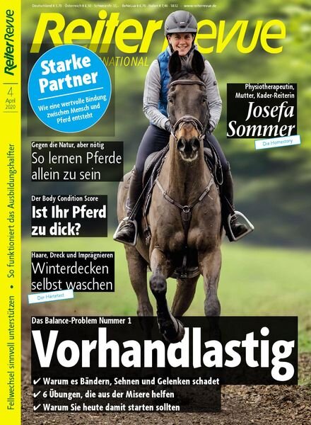 Reiter Revue International – April 2020 Cover