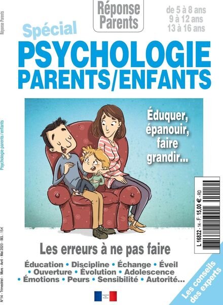 Reponse Parents – Mars-Mai 2020 Cover