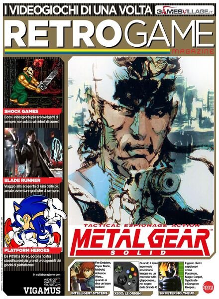 Retrogame Magazine – Novembre-Dicembre 2017 Cover