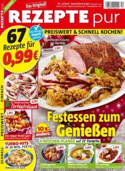 Rezepte pur – Dezember 2018