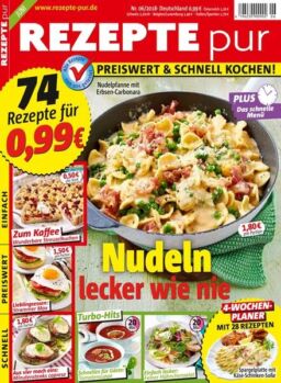 Rezepte pur – Juni 2018
