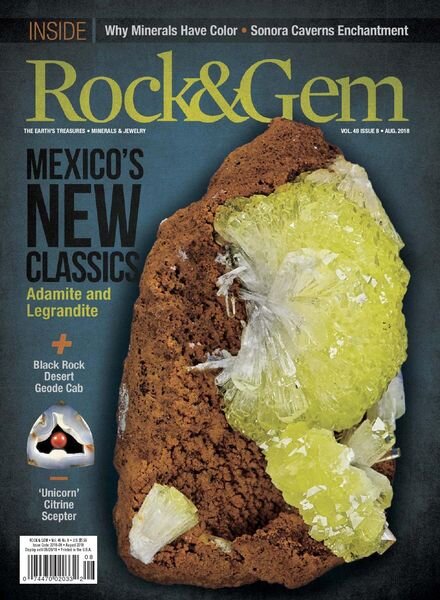 Rock & Gem – August 2018 Cover