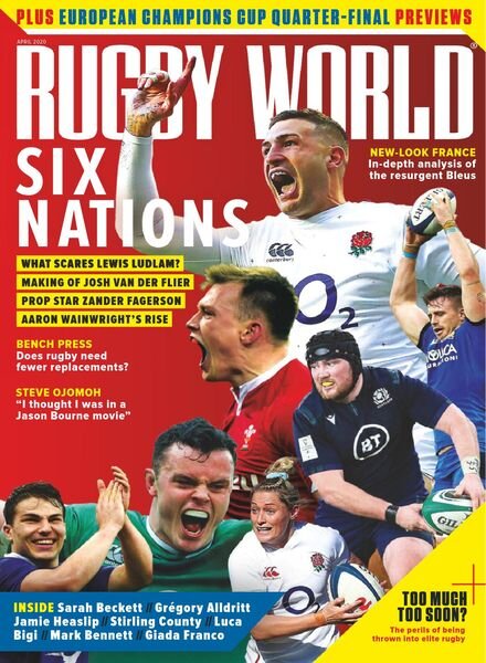 Rugby World – April 2020 Cover