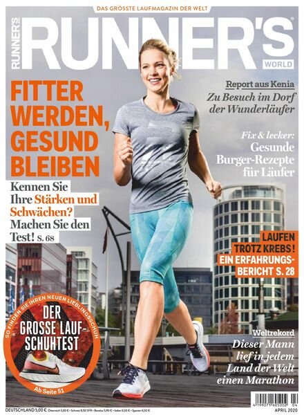 Runner’s World Germany – April 2020 Cover