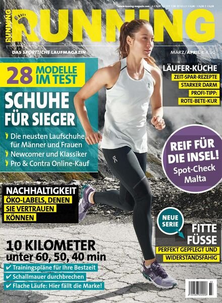 Running Germany – Marz-April 2020 Cover