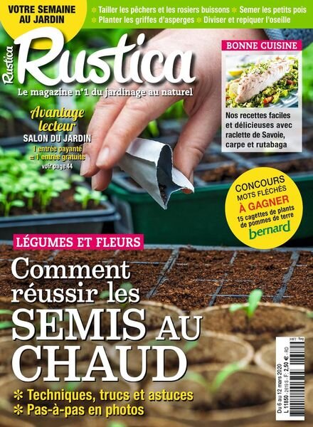 Rustica – 06 mars 2020 Cover