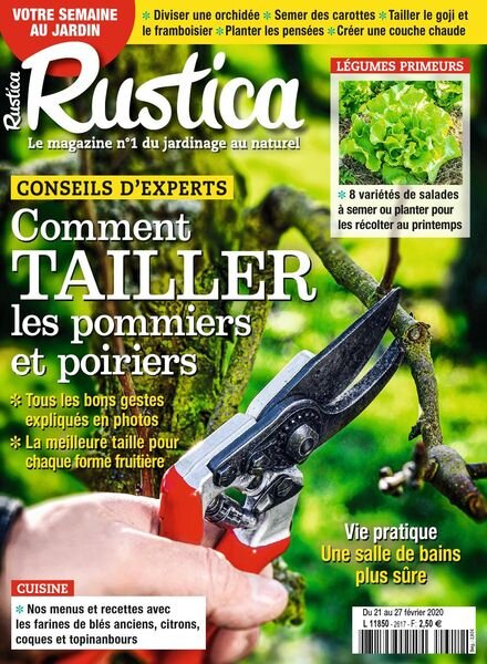Rustica – 21 fevrier 2020 Cover