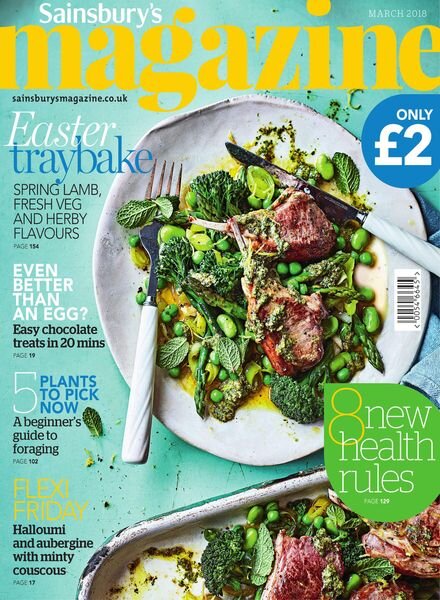 Sainsbury’s Magazine – March 2018 Cover