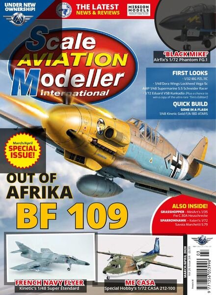 Scale Aviation Modeller International – March-April 2020 Cover