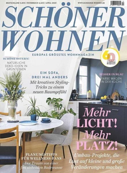 SchOner Wohnen – April 2020 Cover